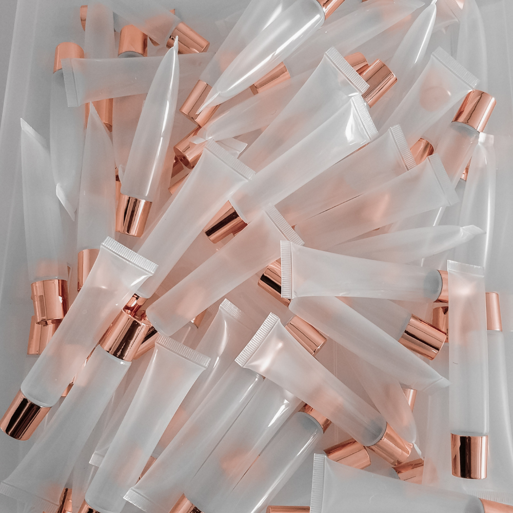 15ml Rose Gold Squeeze Tubes (50ct)