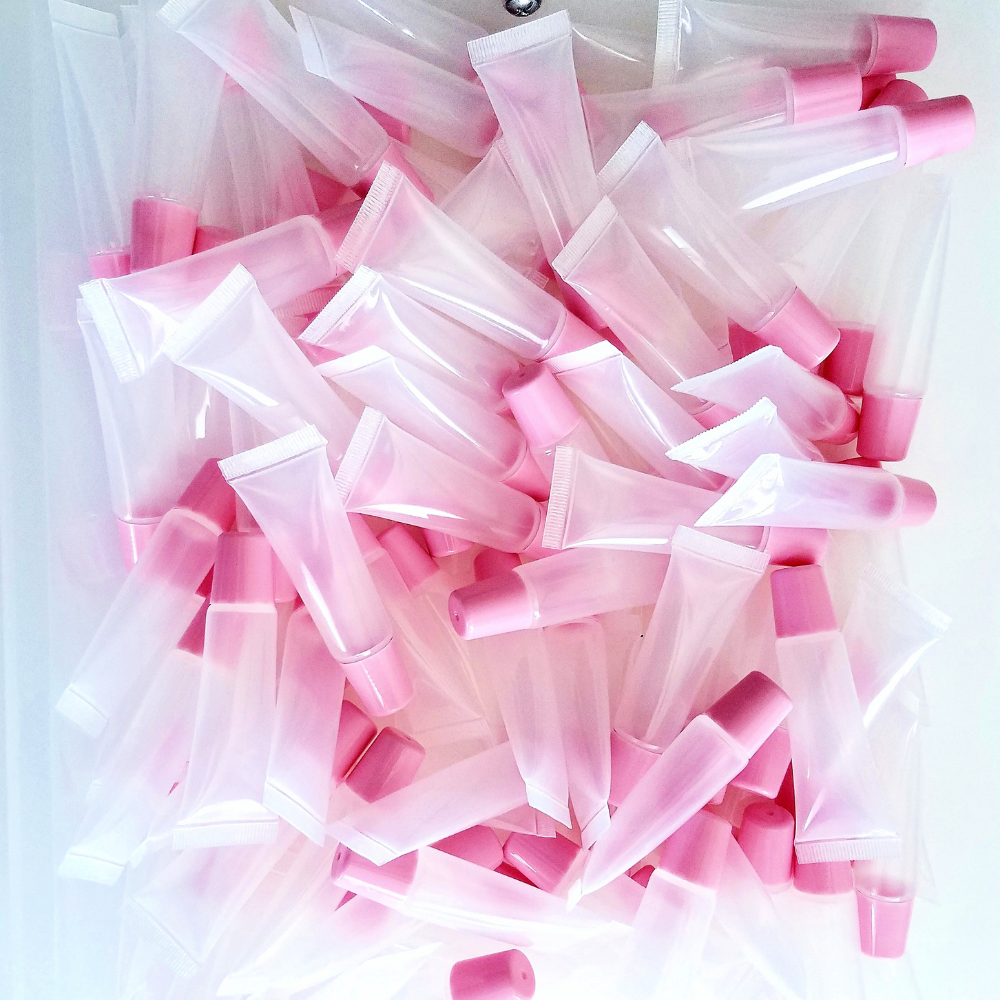 10ml Pink Top Squeeze Tubes (50pk)